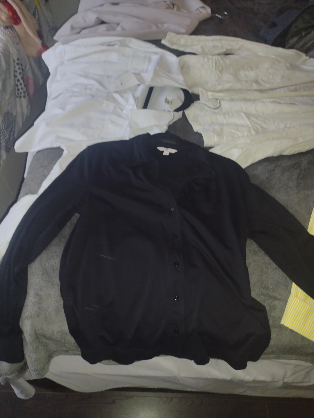 Black Button-Up Shirt
