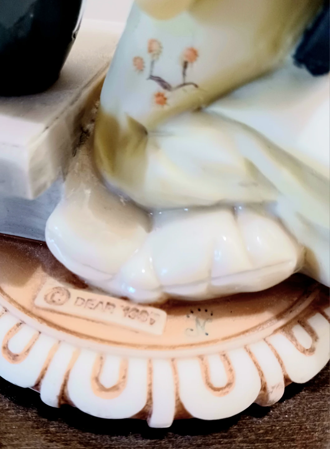 Vtg Signed A. Belcari Geisha Figurine - photo 5