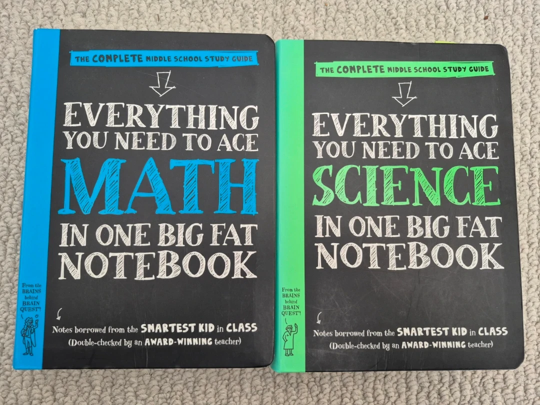 Everything You Need to Ace Math & Science Study Guides