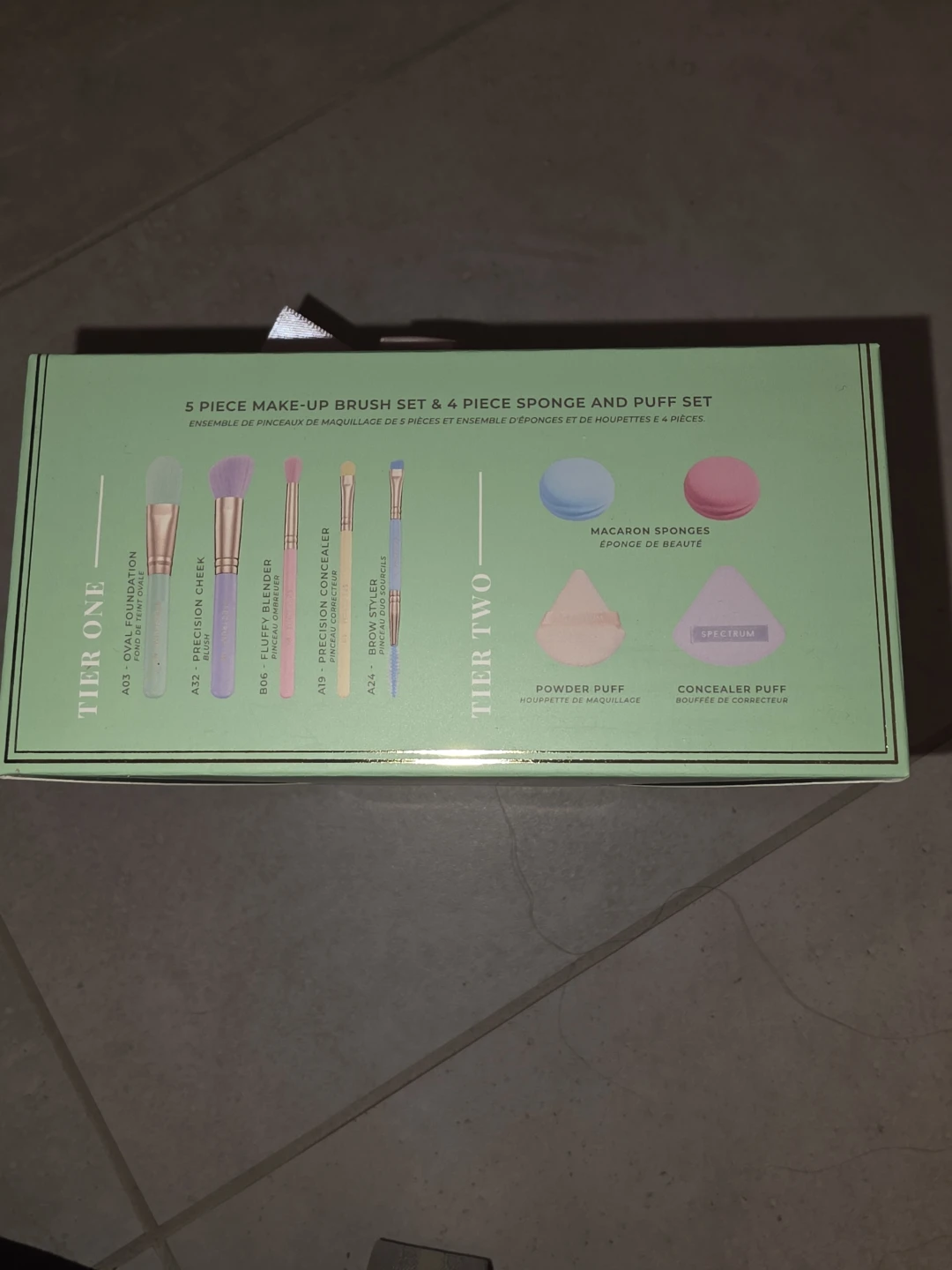 Spectrum Patisserie 9 Piece Make-Up Brush & Sponge Set - photo 3