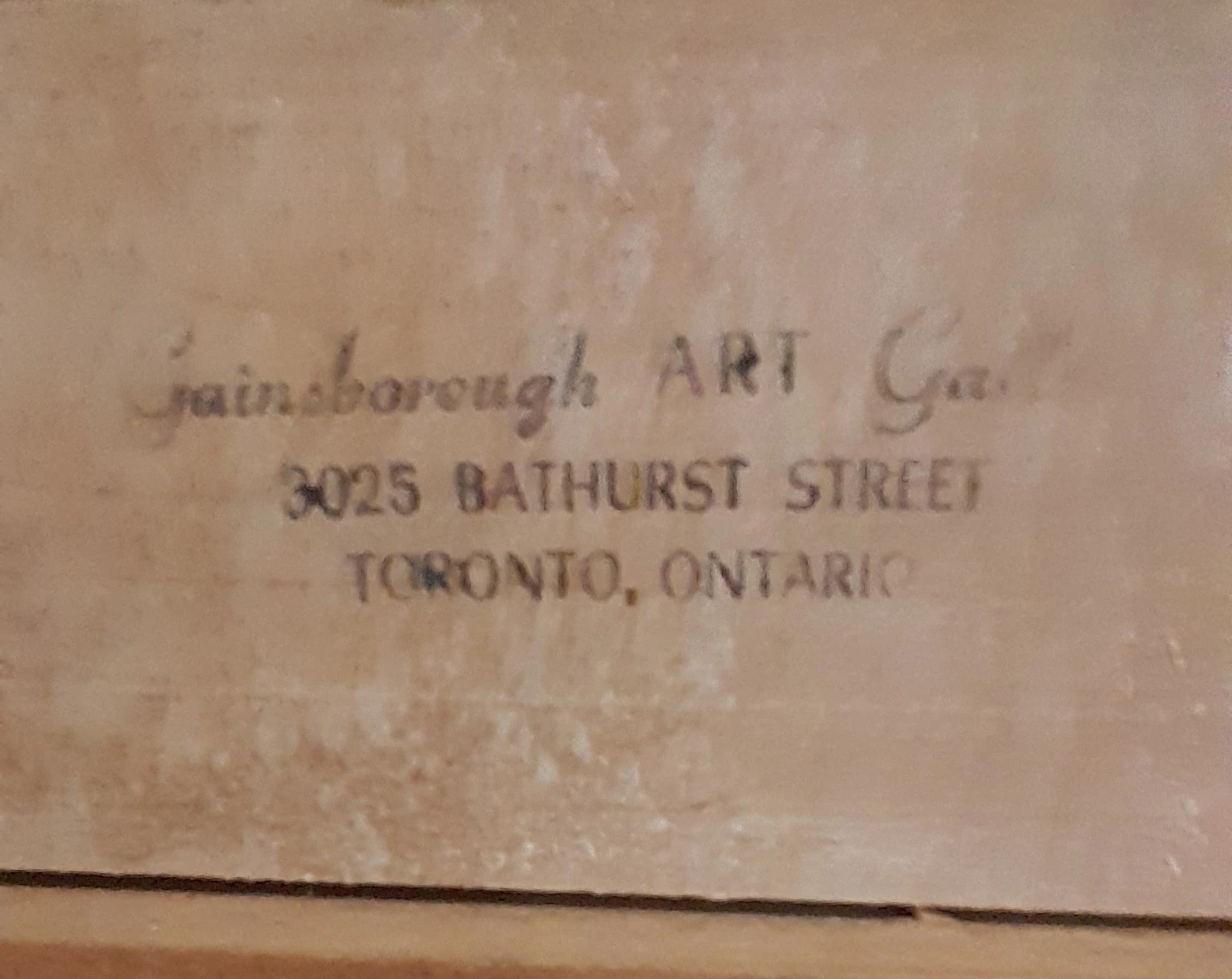 Framed Landscape Painting from Gainsborough Art Gallery - photo 4