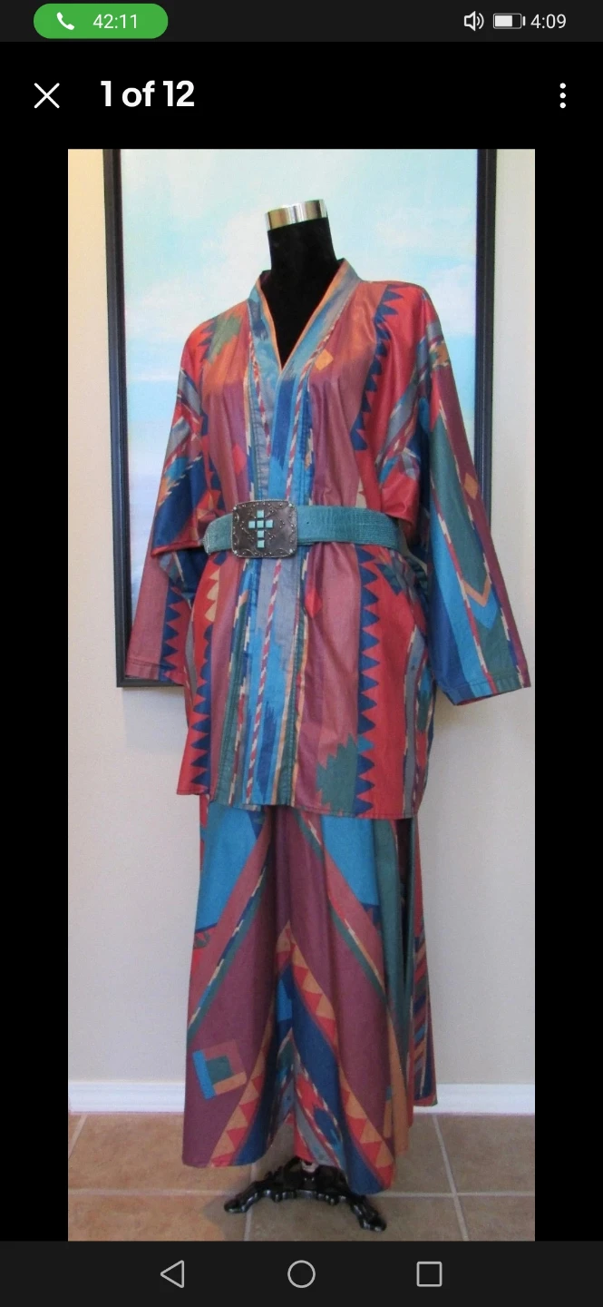 Desert Designs vintage cotton set 2pc
