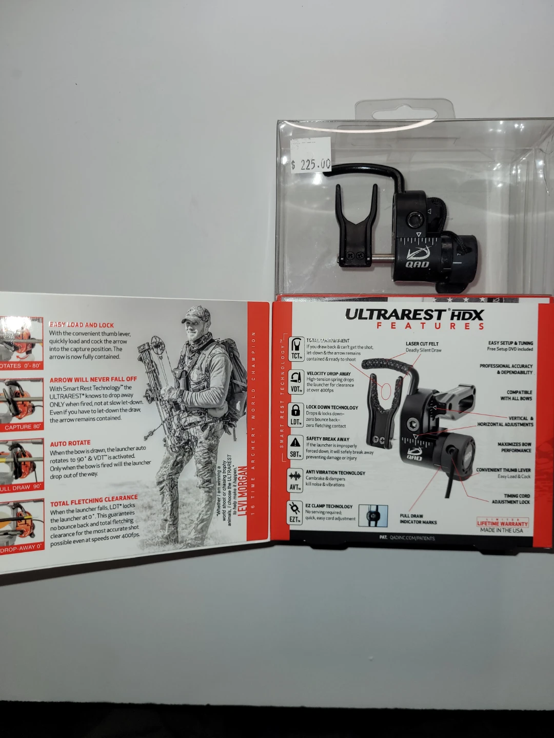 QAD Ultrarest HDX Arrow Rest - Archery Right Hand - photo 3