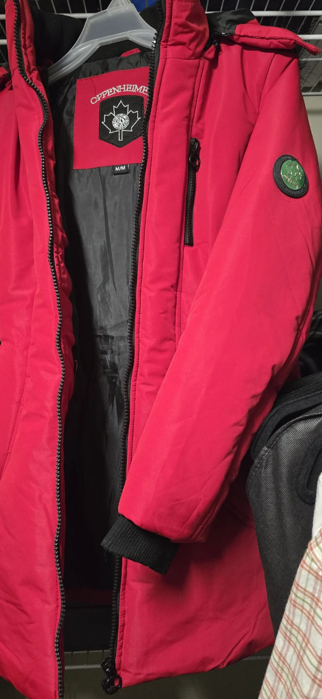 Oppenheimer Red Winter Jacket - Size M/M - photo 3