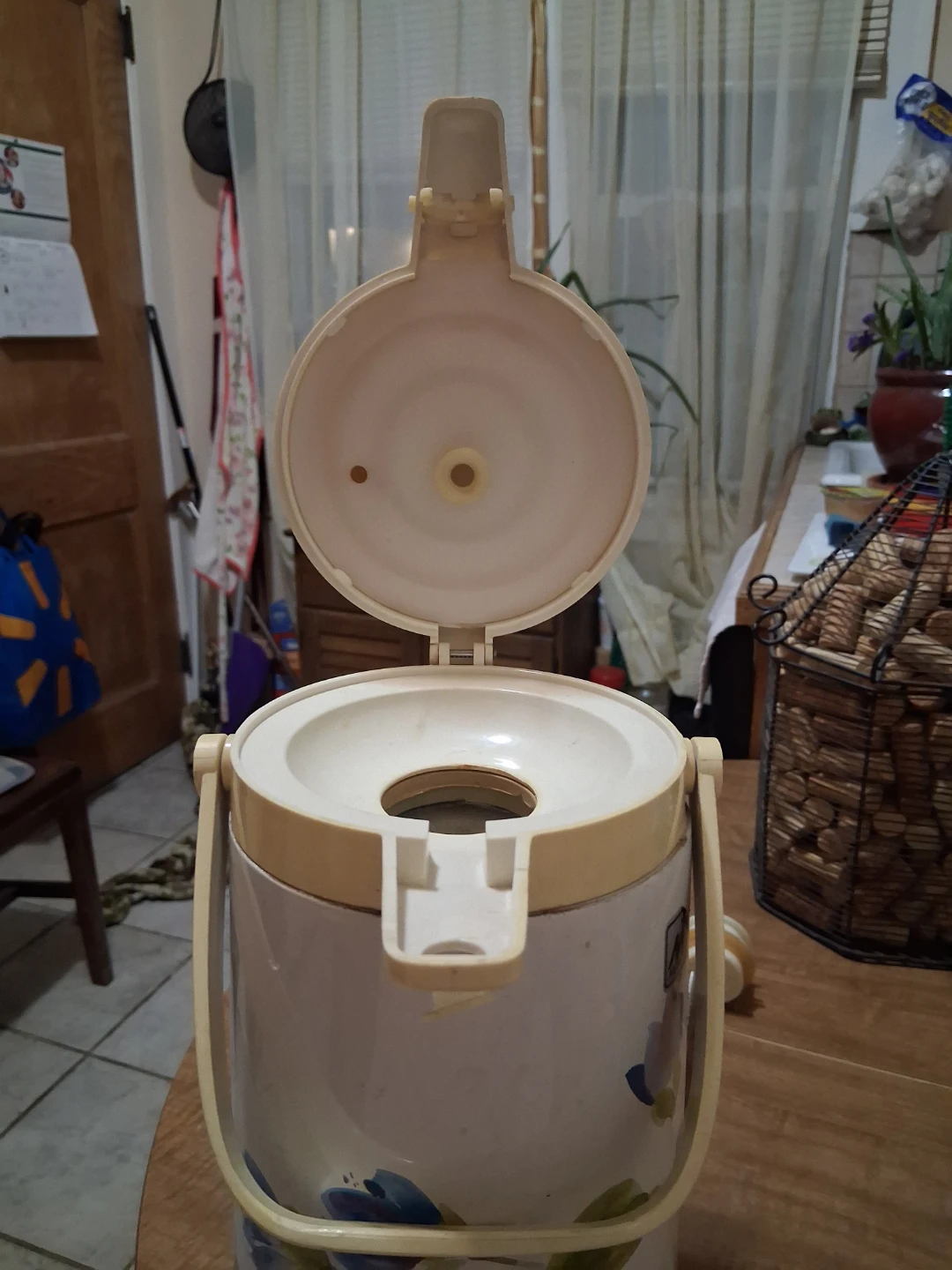 Vintage Thermos Dispenser with Pump - photo 4