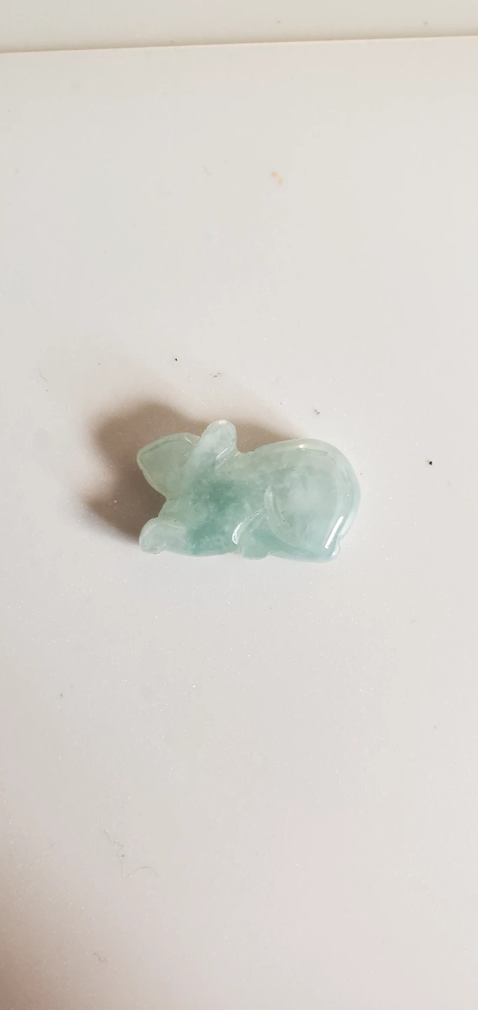Jade Rabbit Pendant Charm