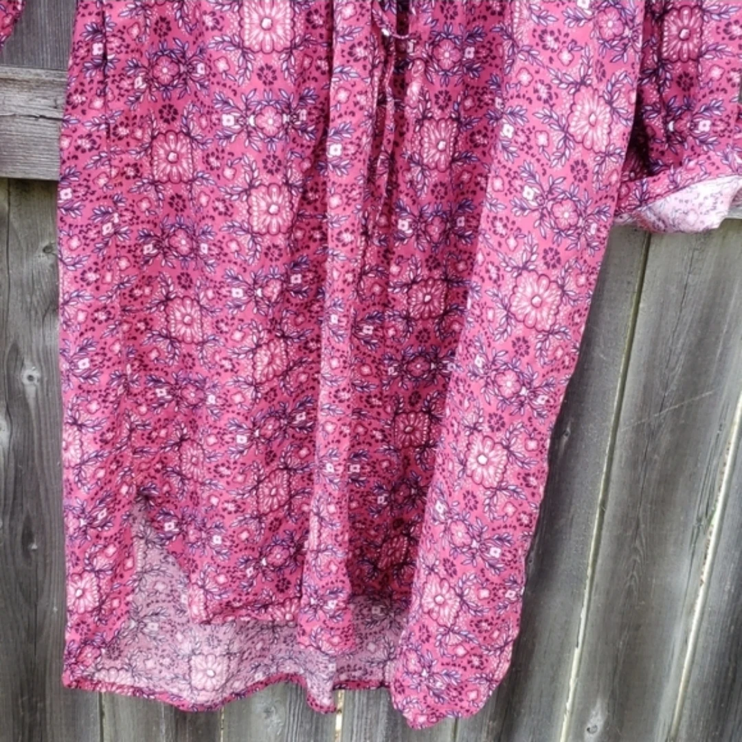 LOFT Floral Print Dress - photo 4