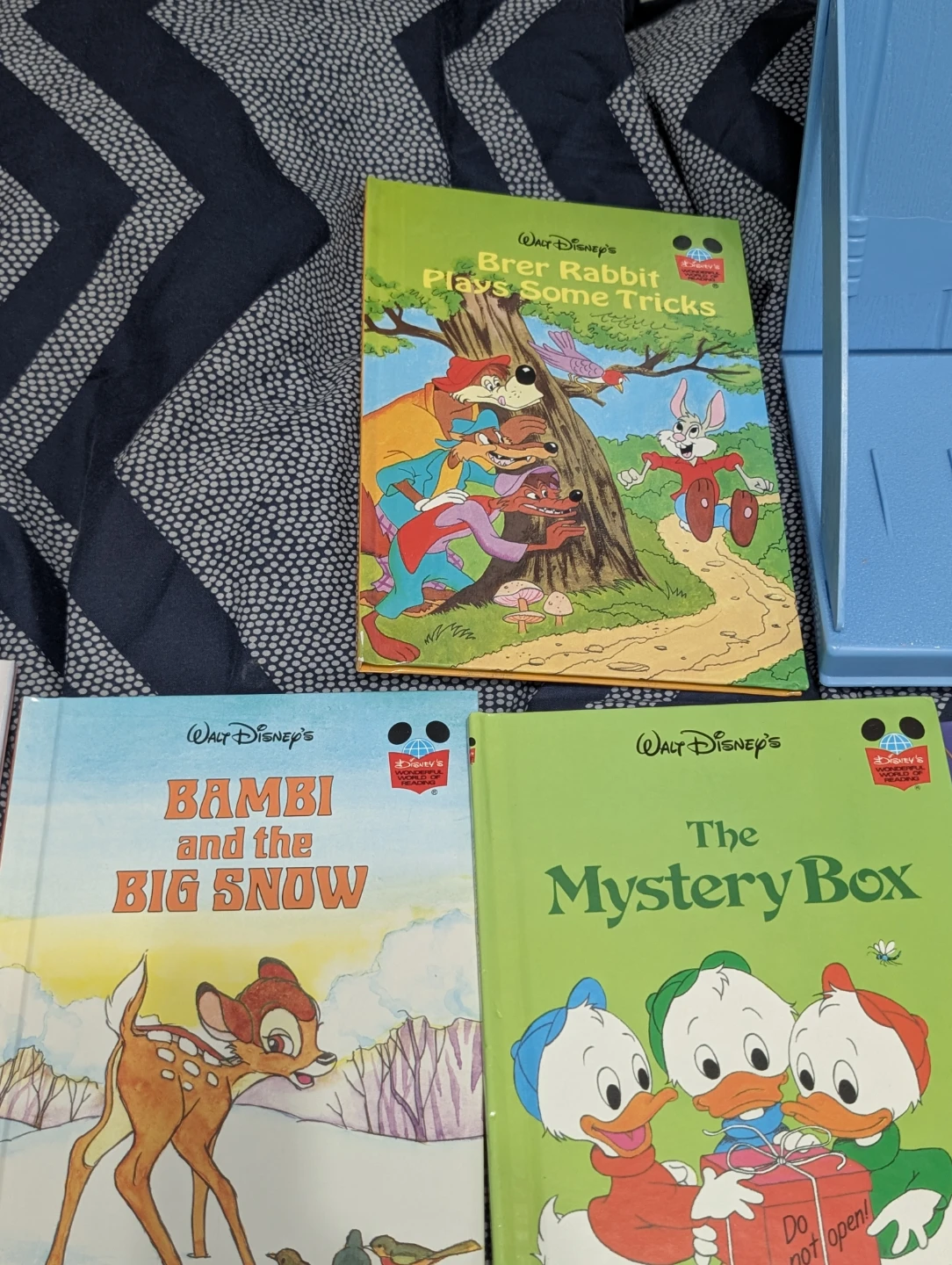 Disney's Children's Books 25 & vintage Mickey book stand - photo 4