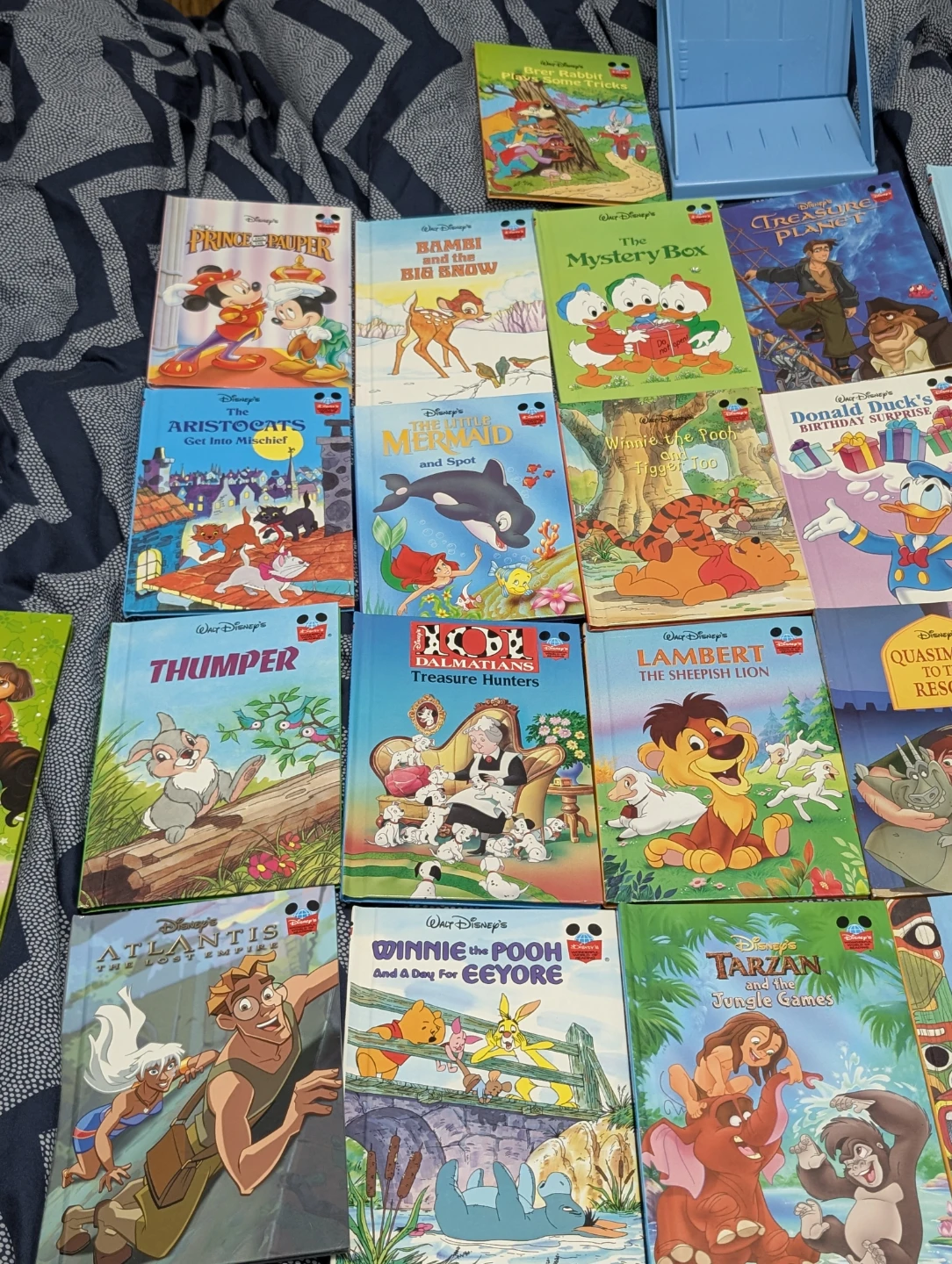 Disney's Children's Books 25 & vintage Mickey book stand - photo 2