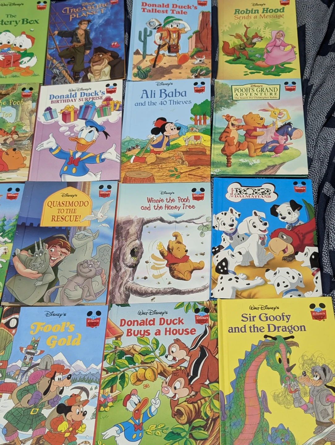 Disney's Children's Books 25 & vintage Mickey book stand - photo 3