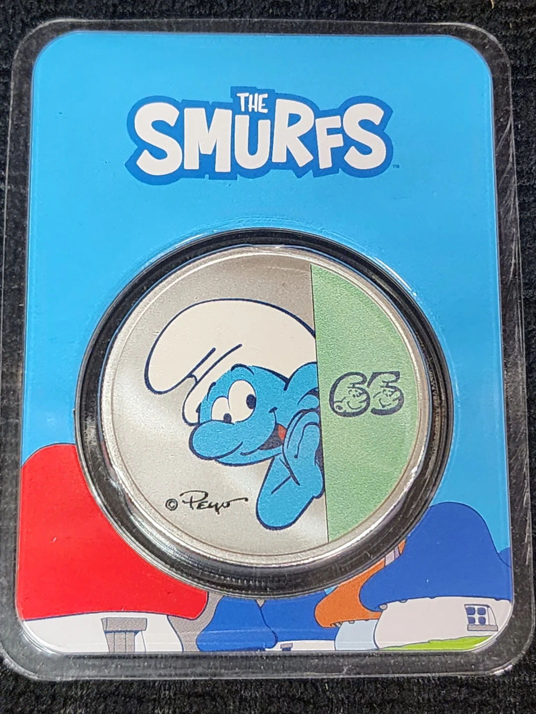 Smurfs 2023 1 oz Fine Silver Coin