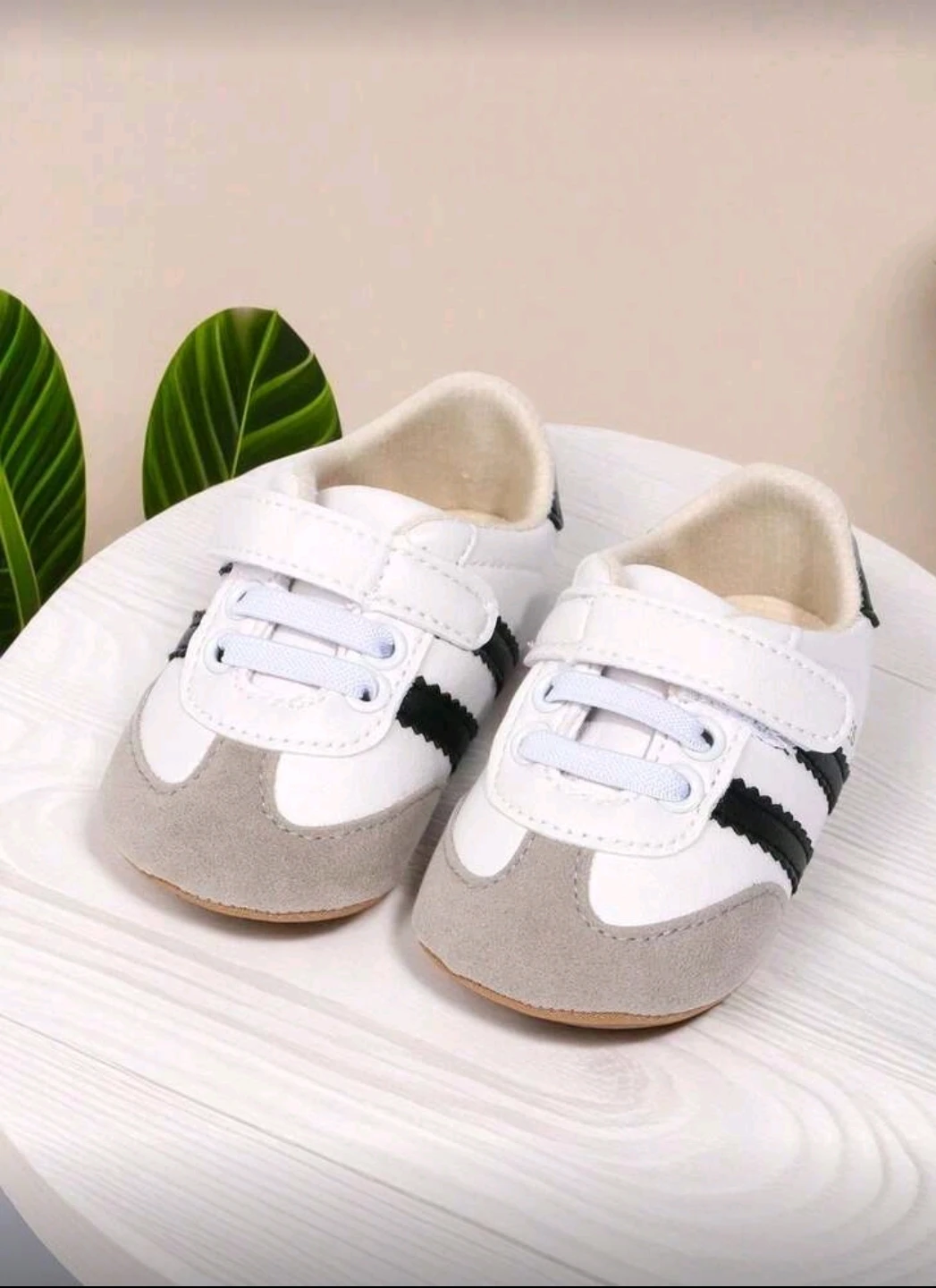 Baby White Sneakers