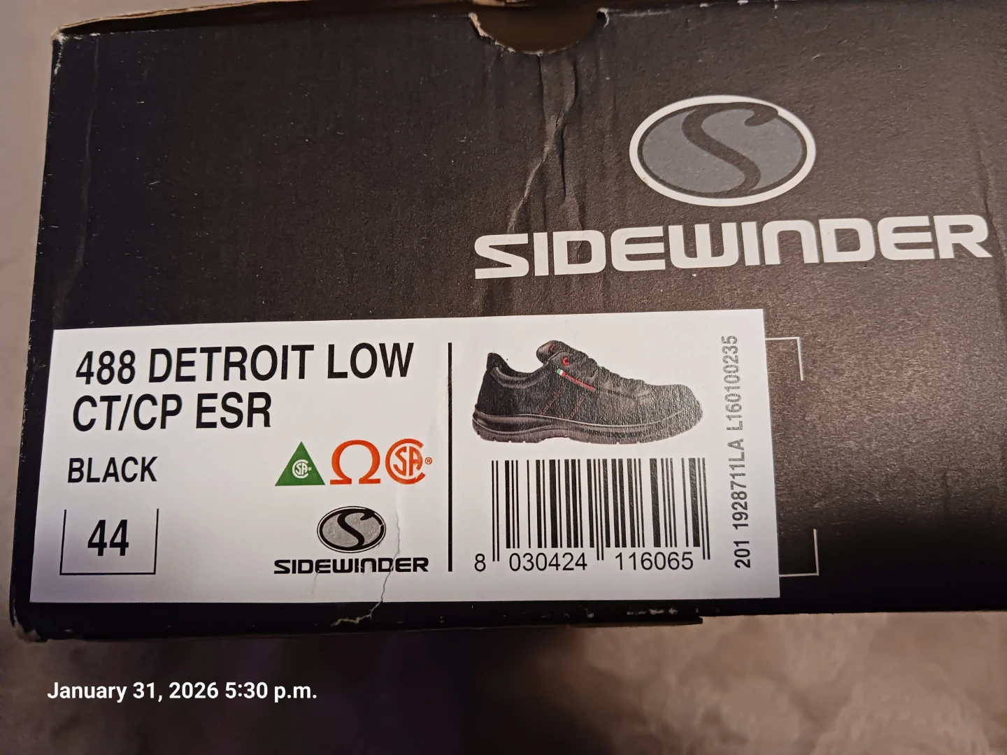 Brand new Mens safty shoes. - photo 4