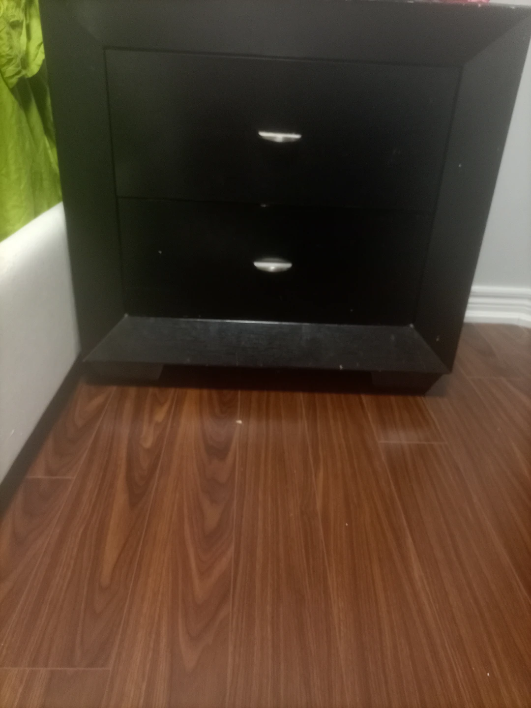Black Drawer Dresser set