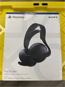 PlayStation PULSE Elite Wireless Headset for PS5 - Black.
