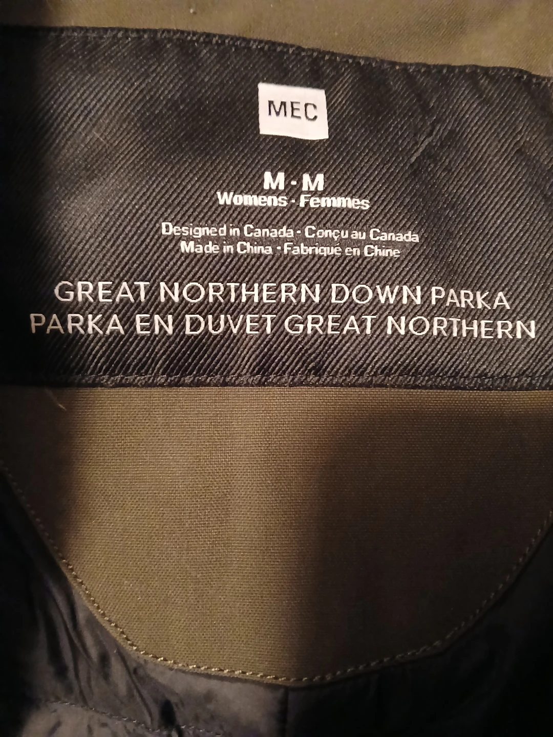 MEC Great Northern Down Parka - Women's M - photo 3