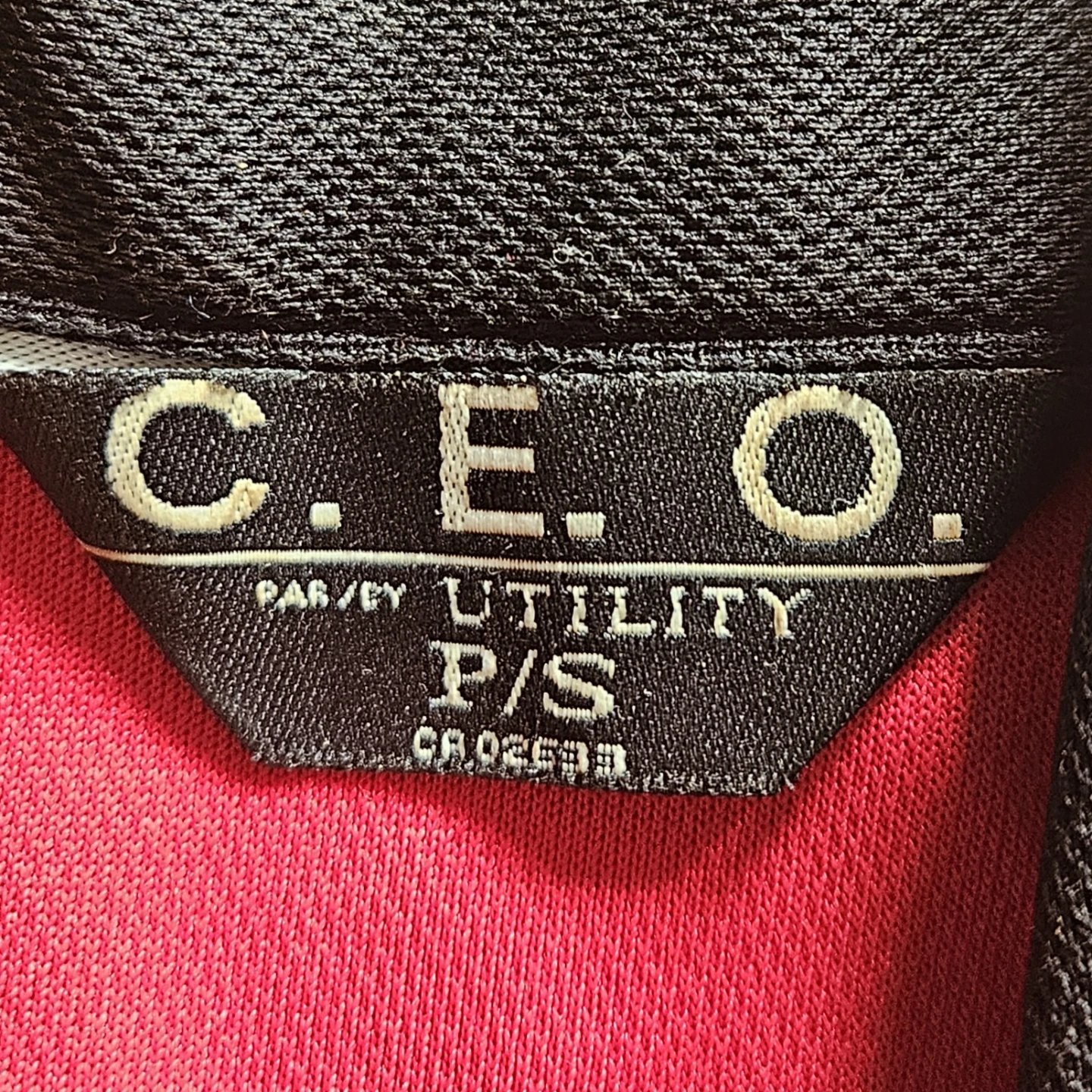 C.E.O. Utility Red Team 1/4 Zip Long Sleeve Shirt P/S ✨️ - photo 3