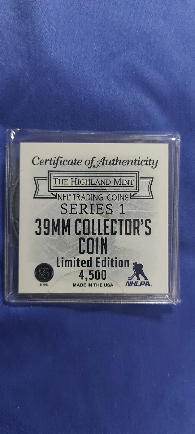 Sidney Crosby Pittsburgh Penguins Collector's Coin - photo 2