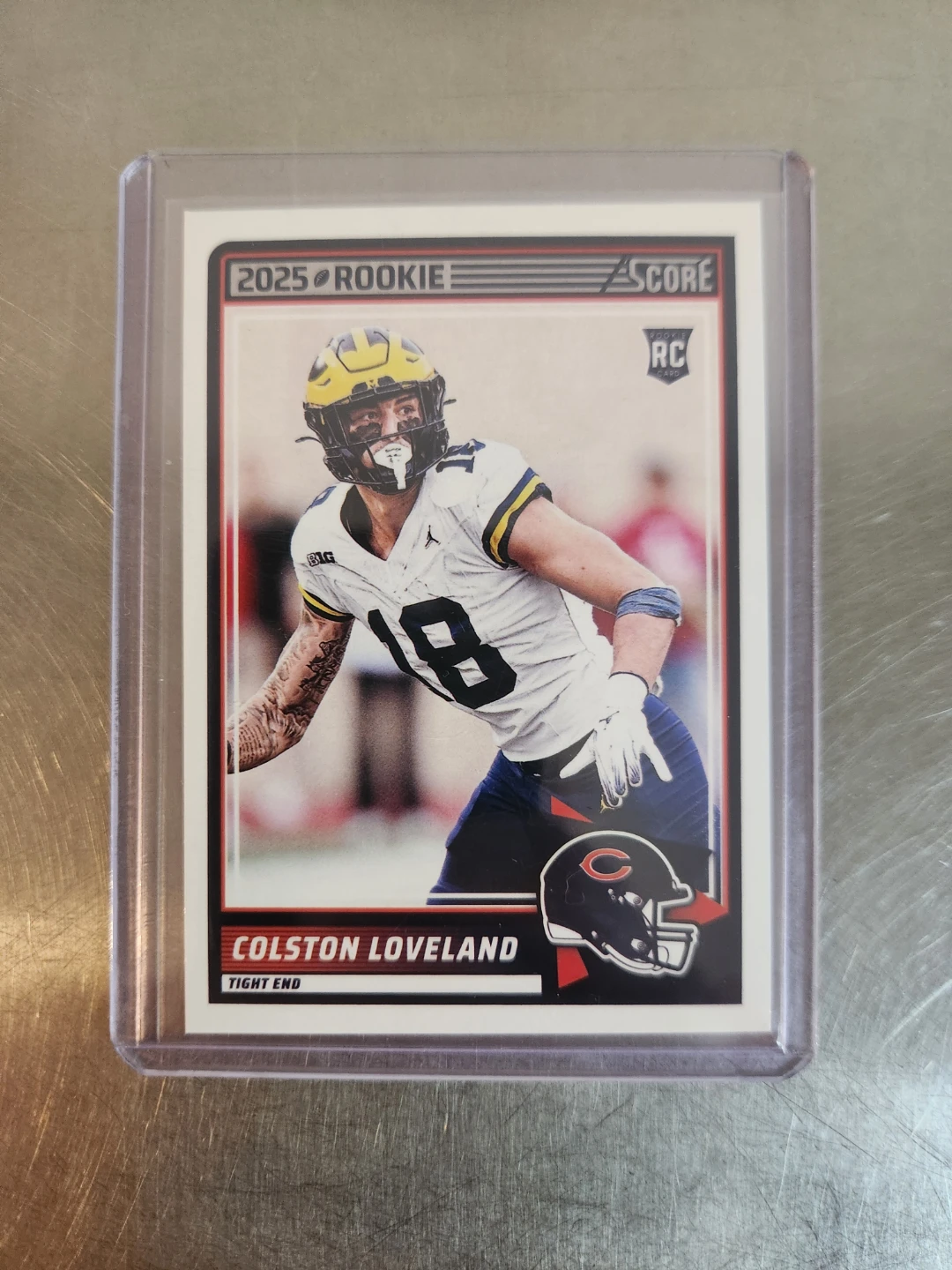 Colston Loveland Rookie Football Cards - photo 2