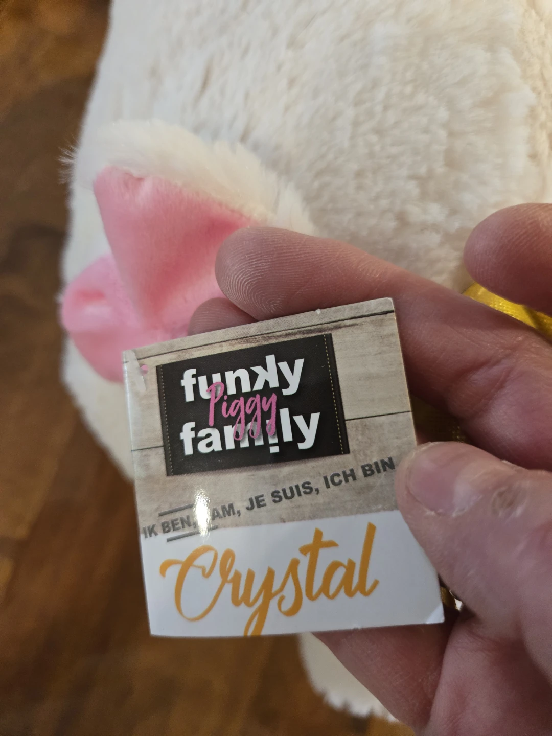 Funky Piggy Family "Crystal" Plush Toy - photo 3