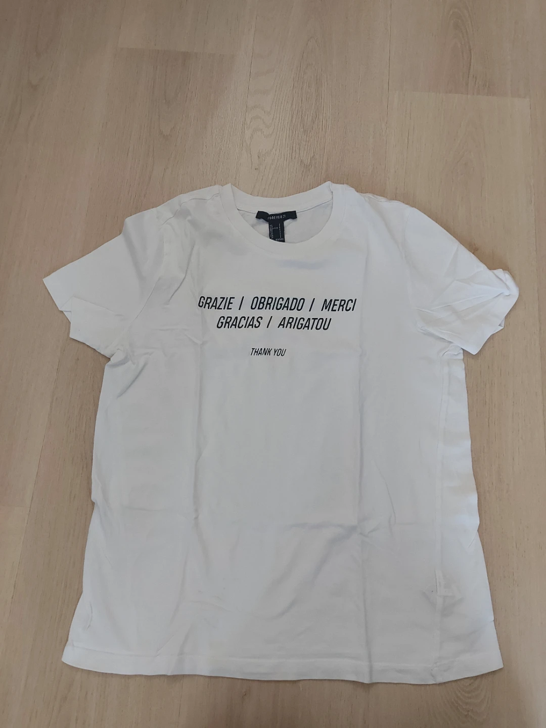 Forever 21 White T-Shirt