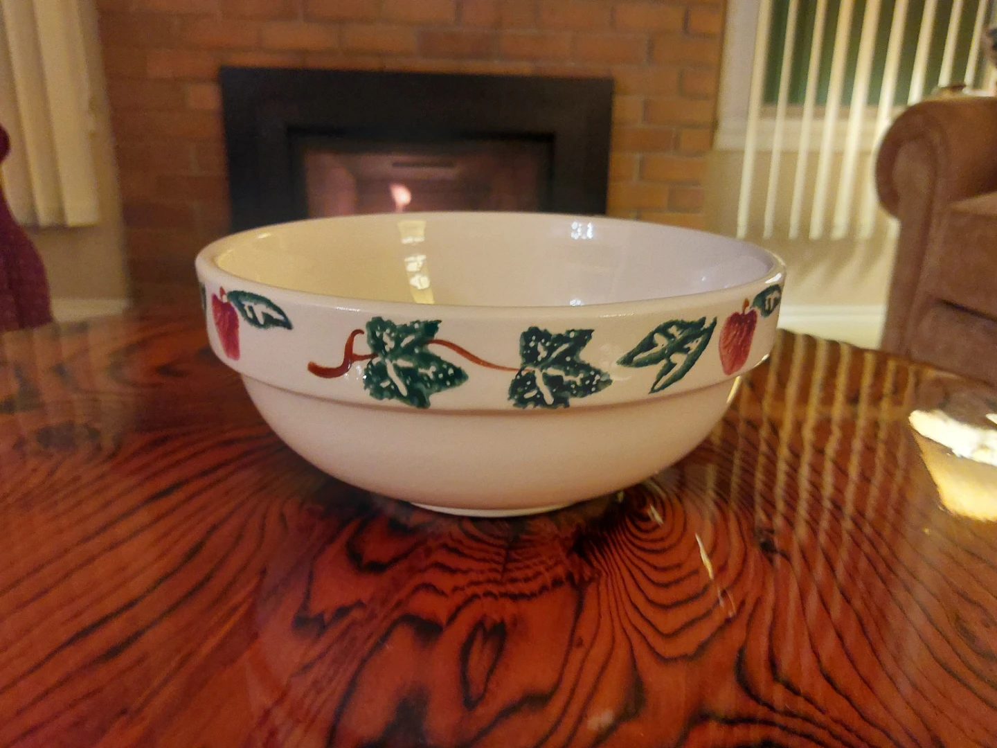 Vintage Crock Pot Popcorn Bowl - photo 2