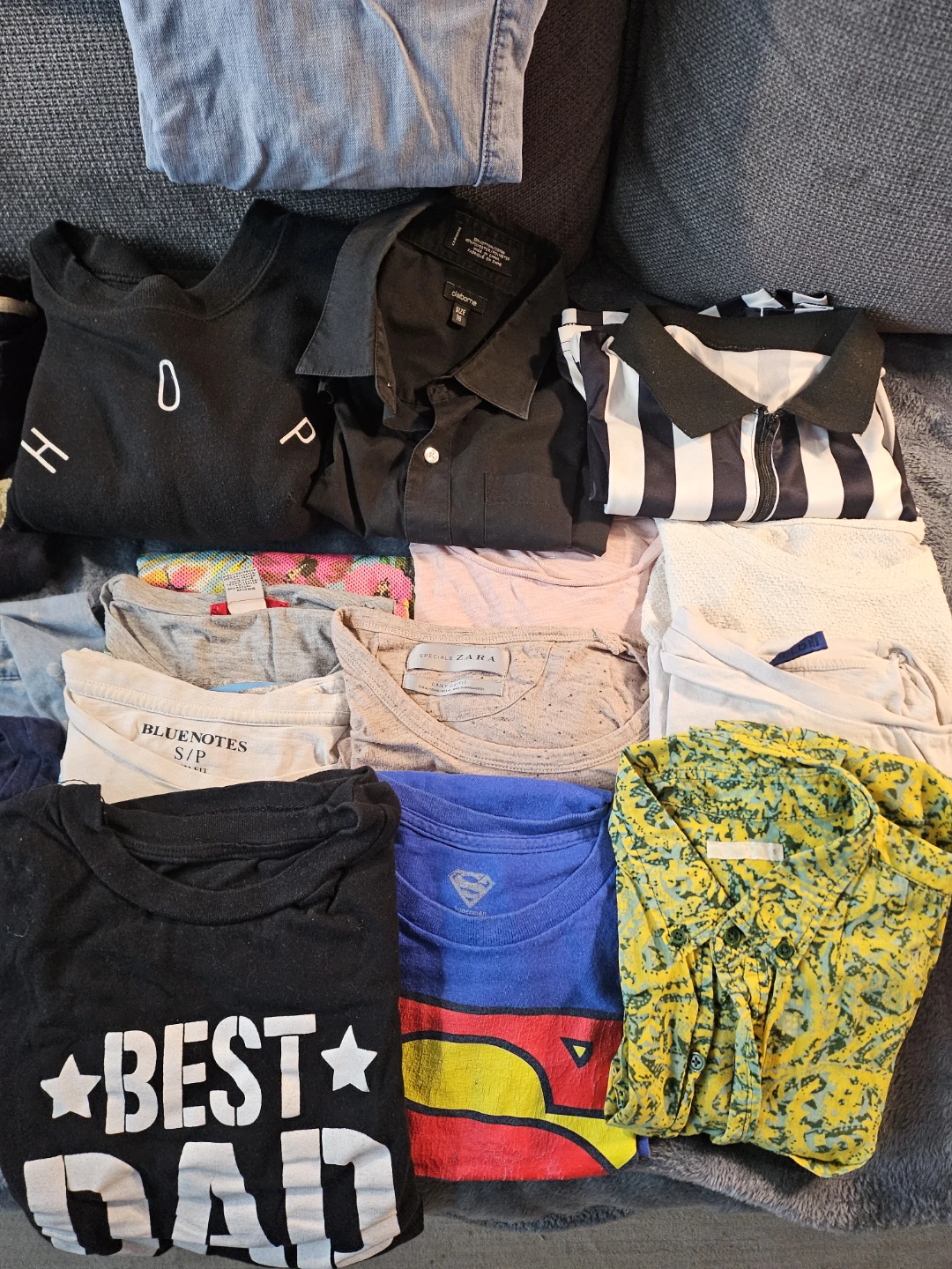 Bag of Men's clothes bundle - photo 3