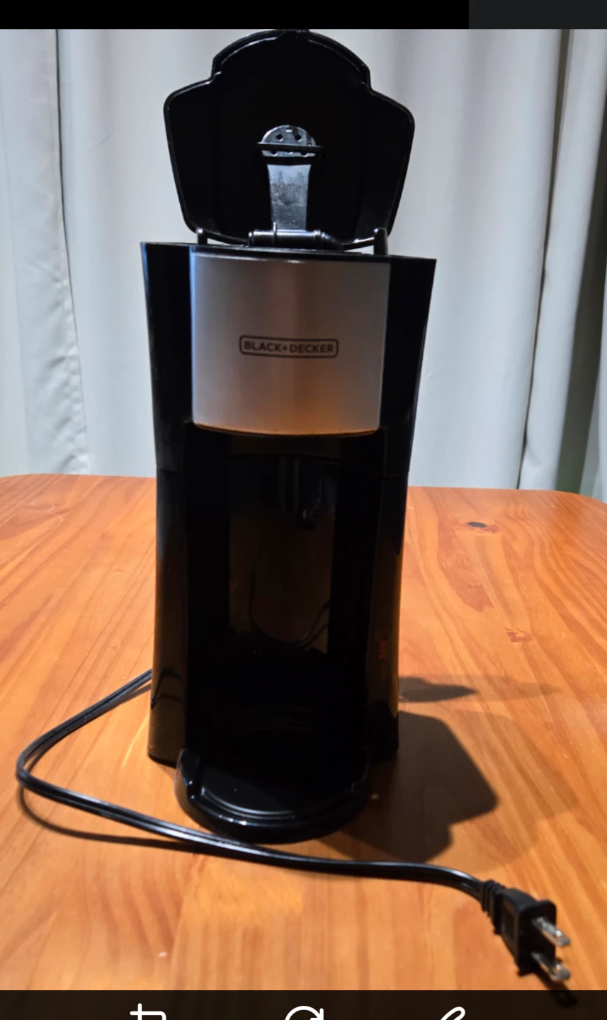 Black & Decker Single Cup Coffee Maker