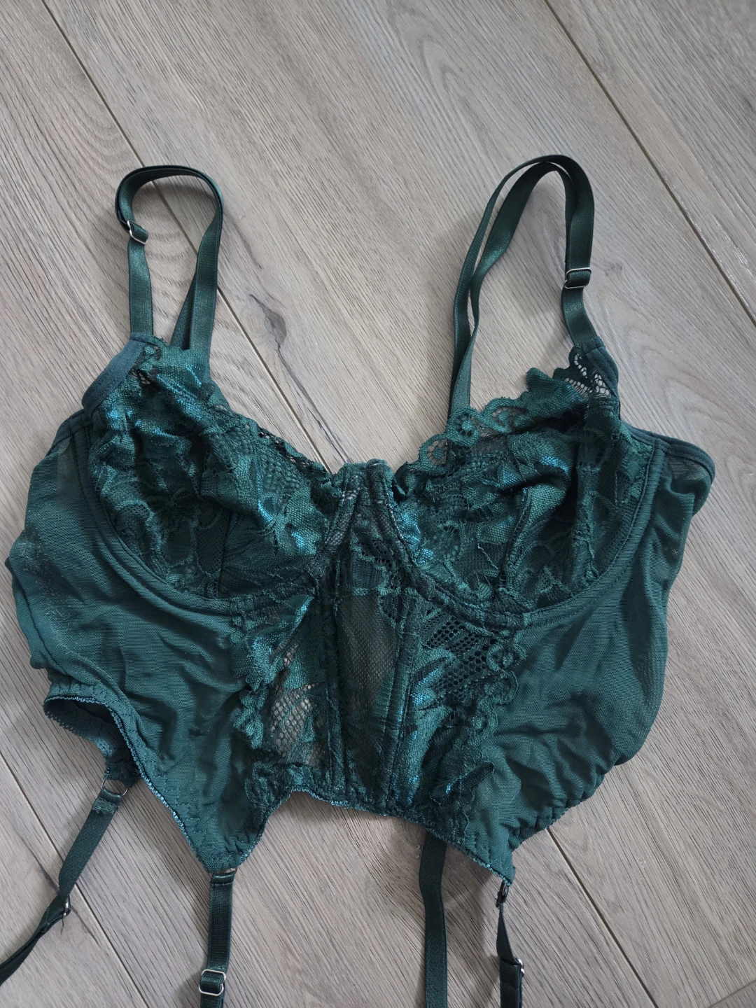 Corset Lingerie Top + Garters - photo 2