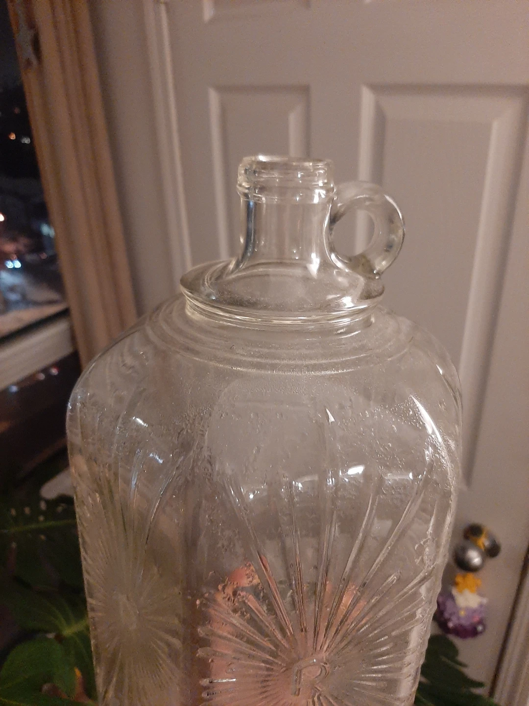 Vintage Glass Jug with Handle - photo 2