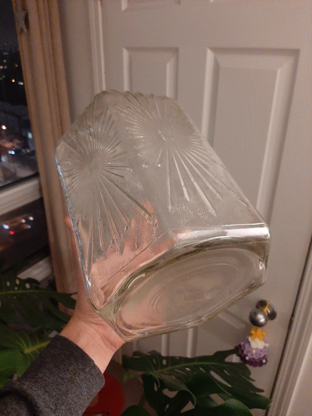 Vintage Glass Jug with Handle - photo 3