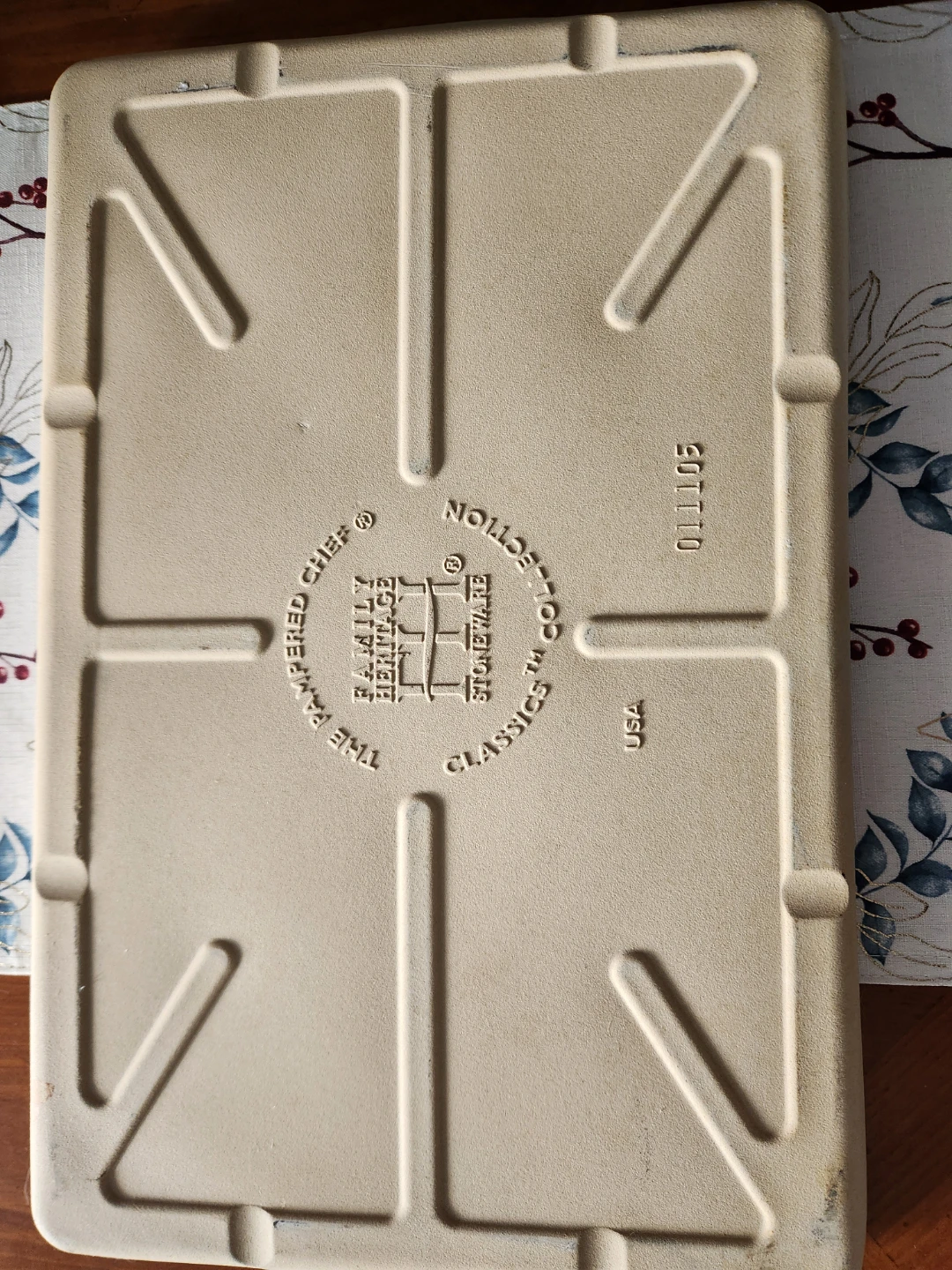 Pampered Chef Stoneware Classics Collection Tray - photo 4