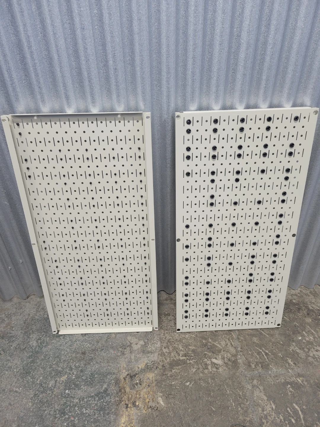 Beige Metal Pegboard by Wall Control - photo 2