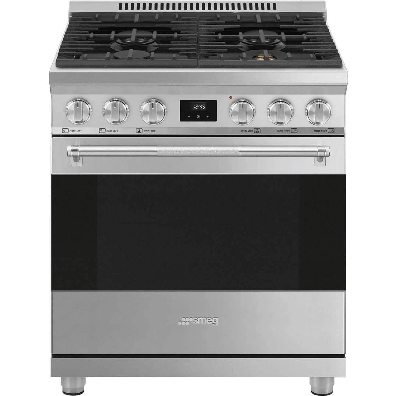 Smeg 30" Dual Fuel Range NEW True Convection Professional Stove - photo 4