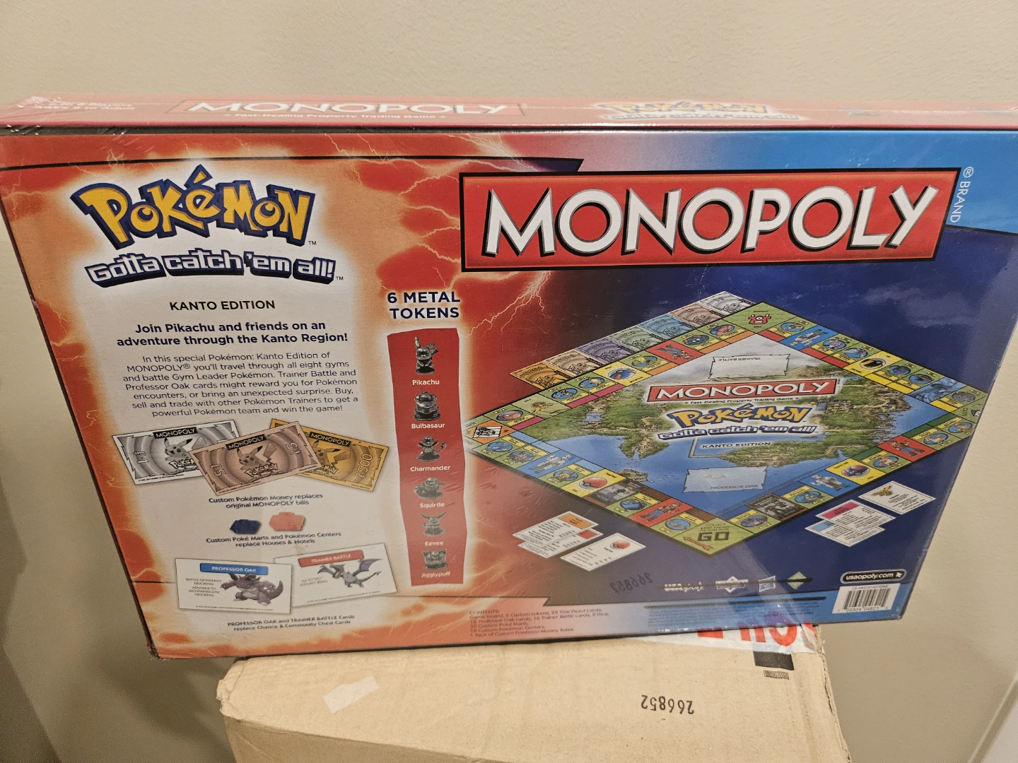 Pokemon Monopoly Kanto Edition Board Game - photo 2