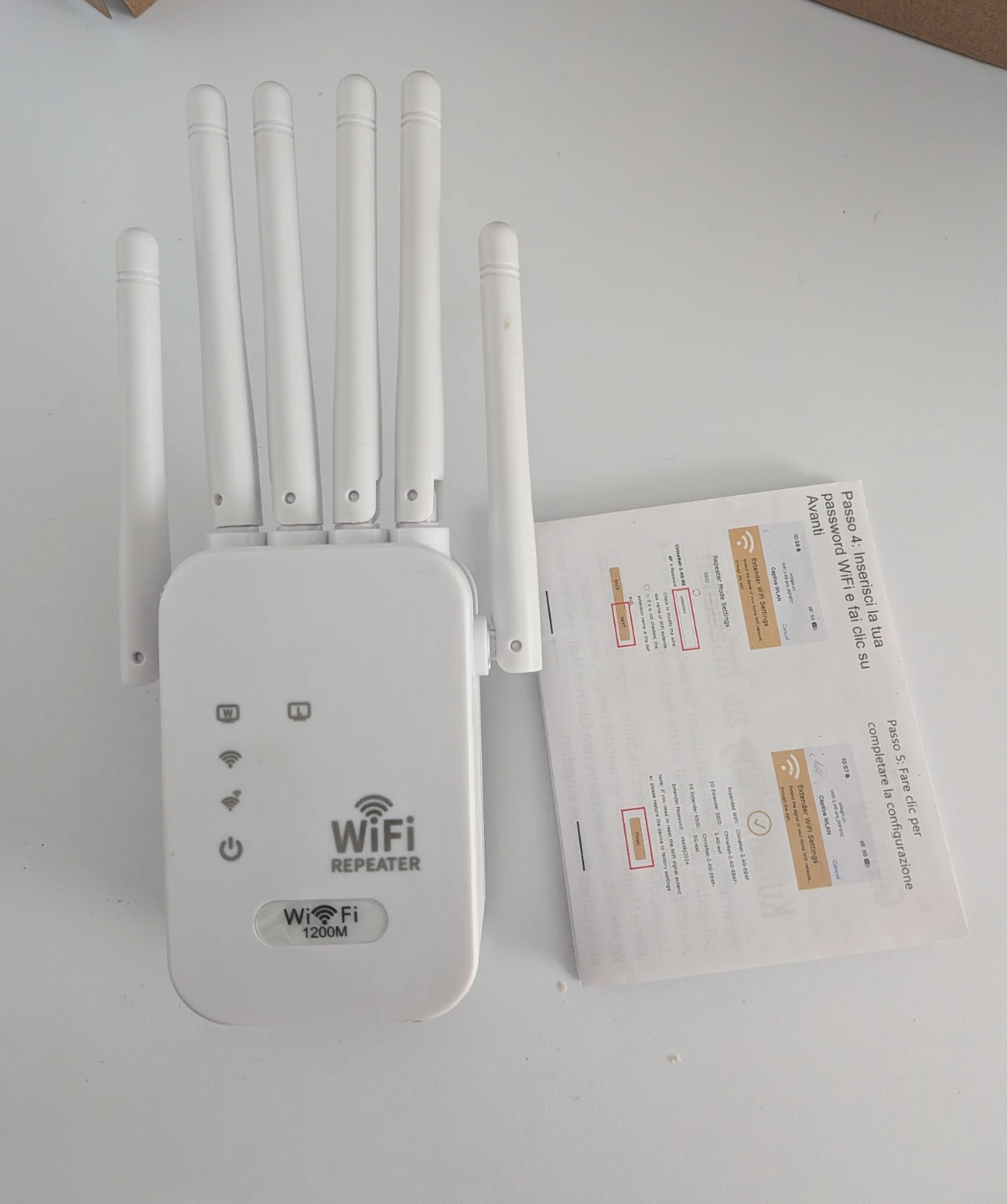 🥕 WiFi Repeater 1200M - Wireless Range Extender - photo 2
