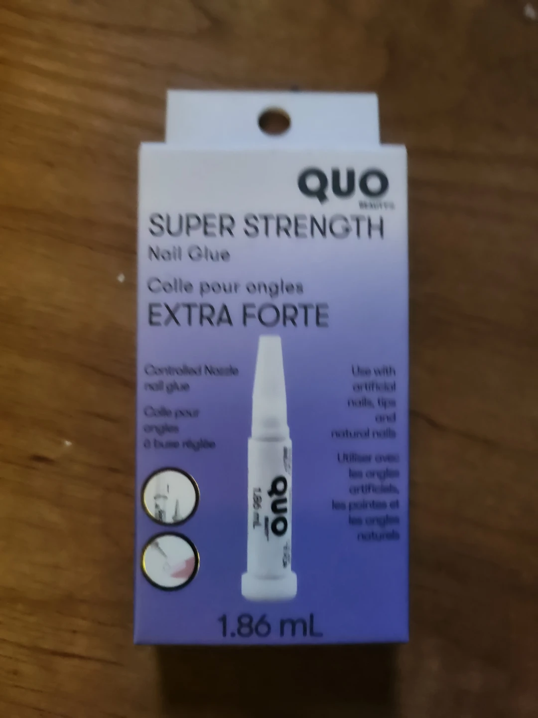 QUO Super Strength Nail Glue 1.86 mL