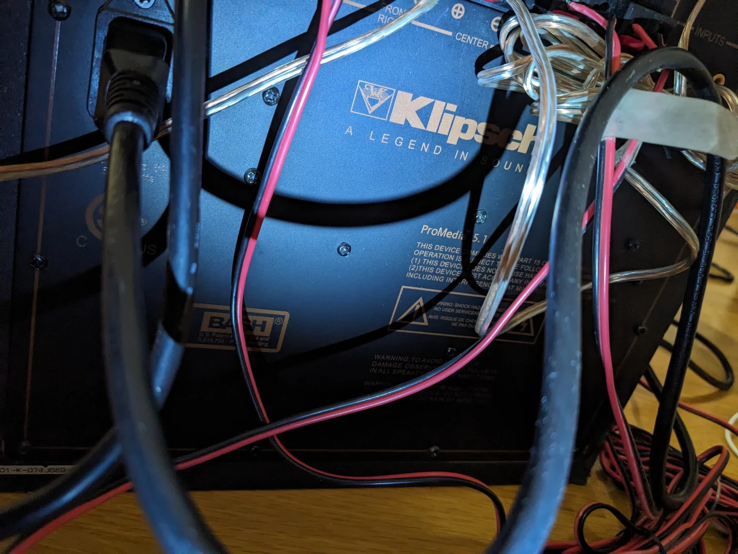 Klipsch ProMedia 5.1 THX computer speaker system - photo 4
