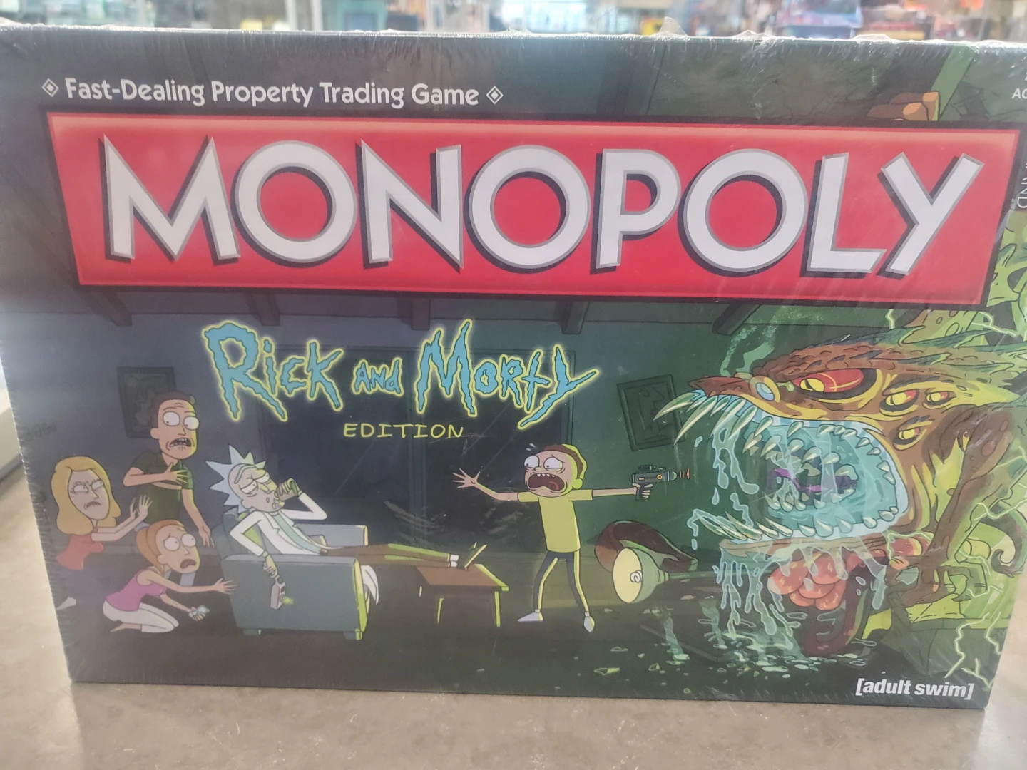 Monopoly Rick and Morty Edition - New!