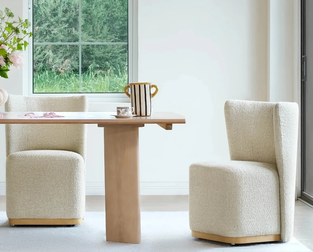 Bouclé Accent Chair