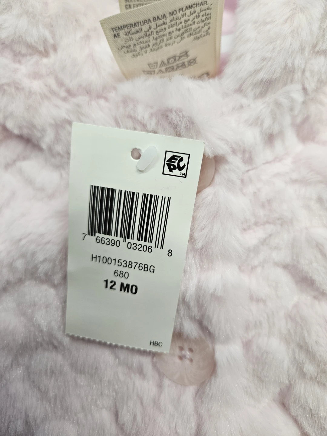 💝 Pink Faux Fur Heart Jacket - 12 Months - photo 3