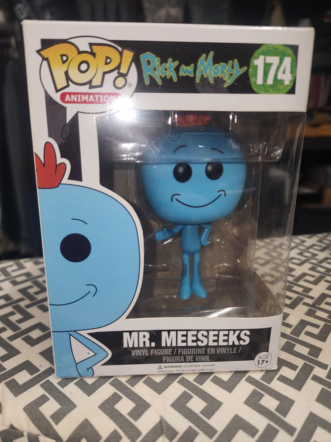 Funko Pop! Rick and Morty Mr. Meeseeks Vinyl Figure 174