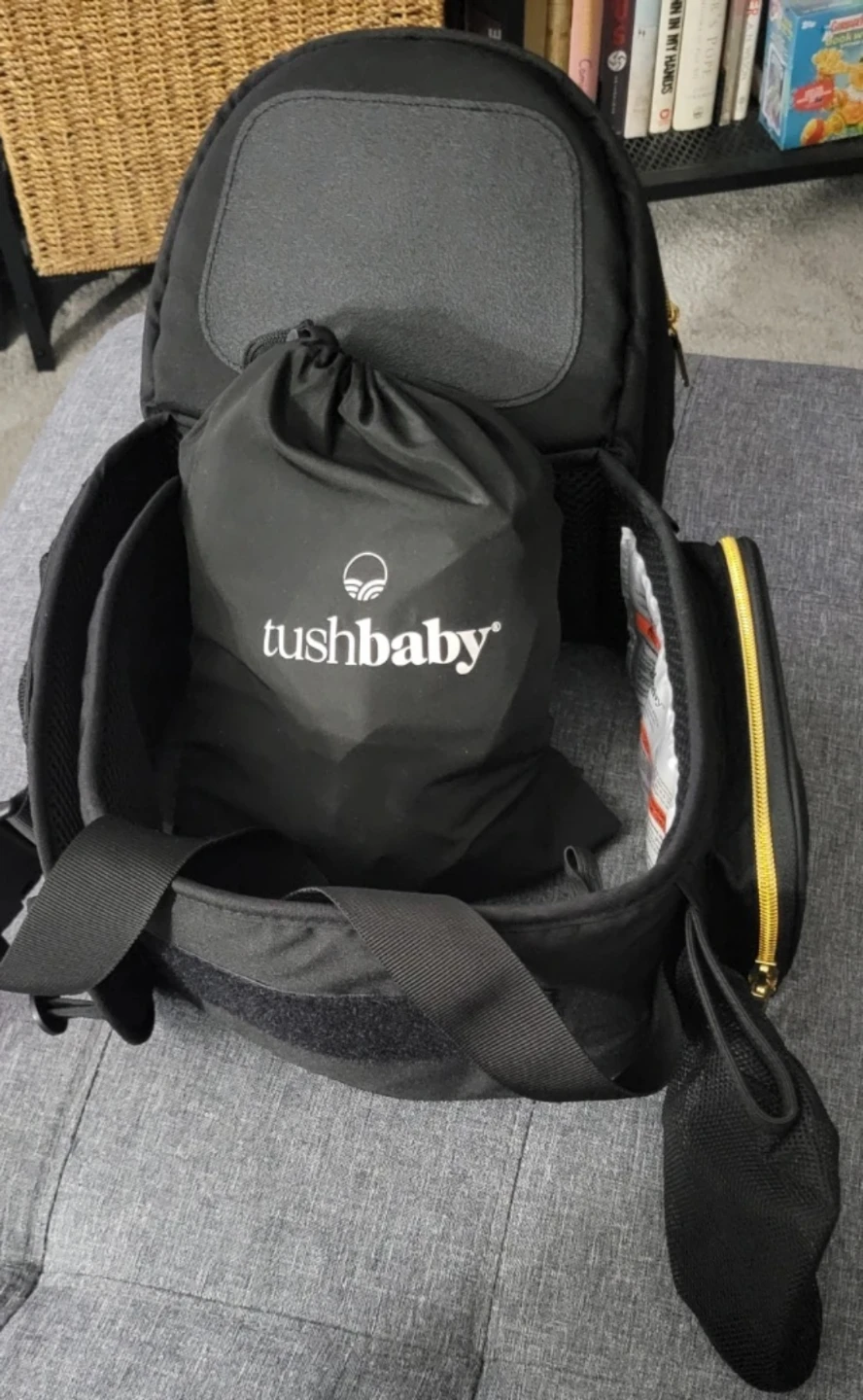 TushBaby Black Hip Seat Carrier - photo 2