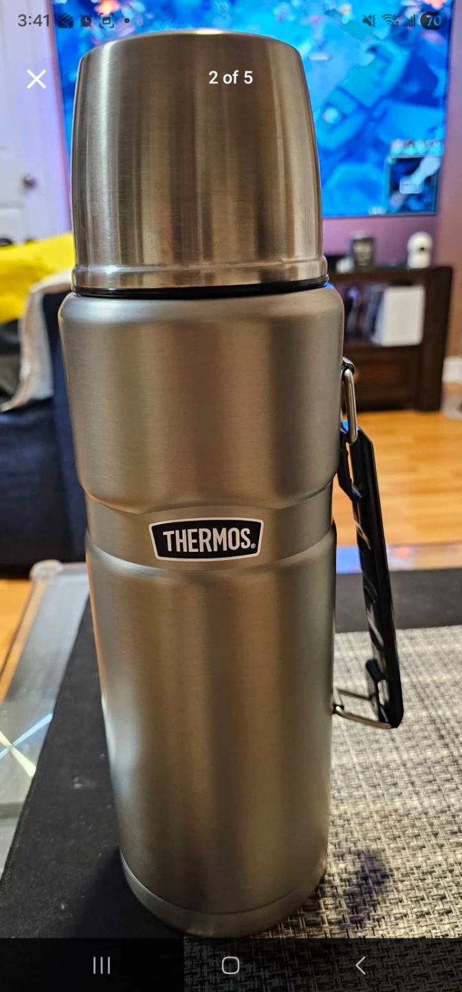 EXTRA Large Thermos Stainless Steel Insulated Flask L 🥕