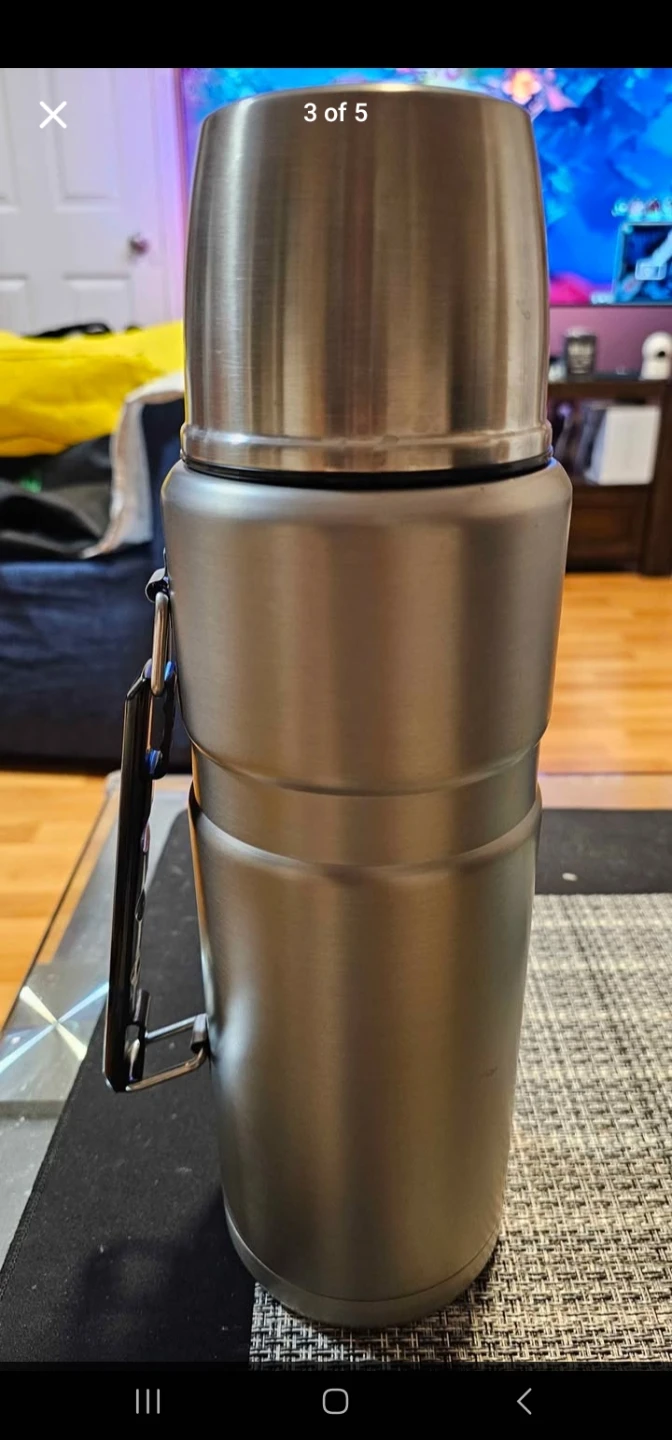 EXTRA Large Thermos Stainless Steel Insulated Flask L 🥕 - photo 2
