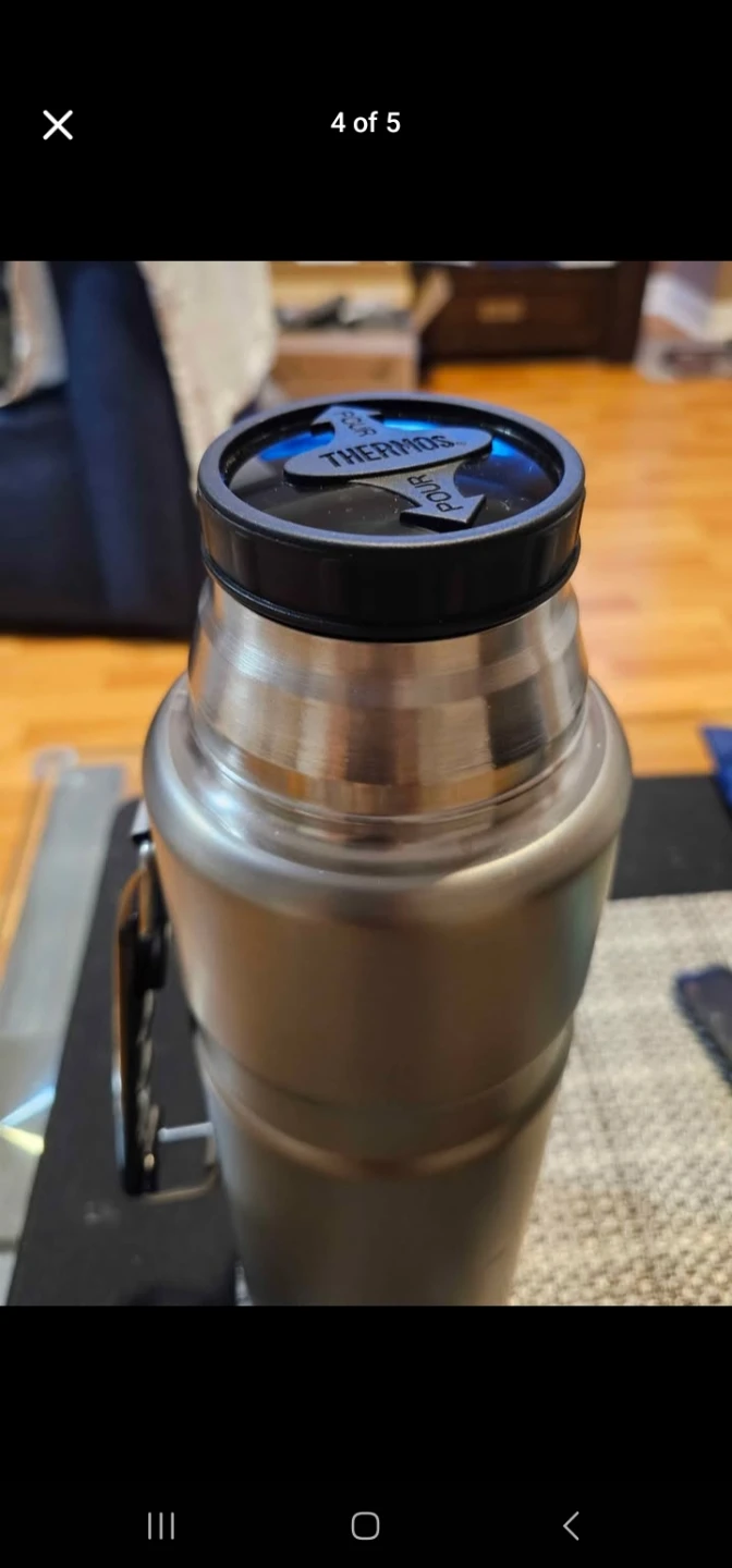 EXTRA Large Thermos Stainless Steel Insulated Flask L 🥕 - photo 3