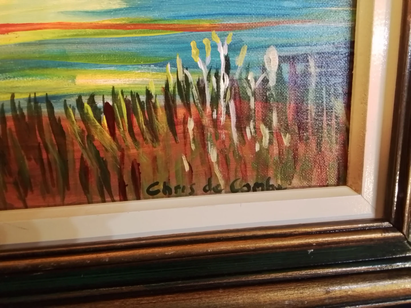 Niagara on the Lake Artist Chris De Combe Signed 25x21" - photo 4