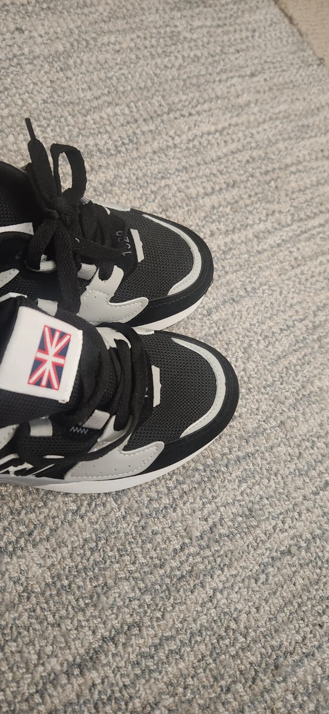 1929 Union Jack Sneakers - Black & Grey