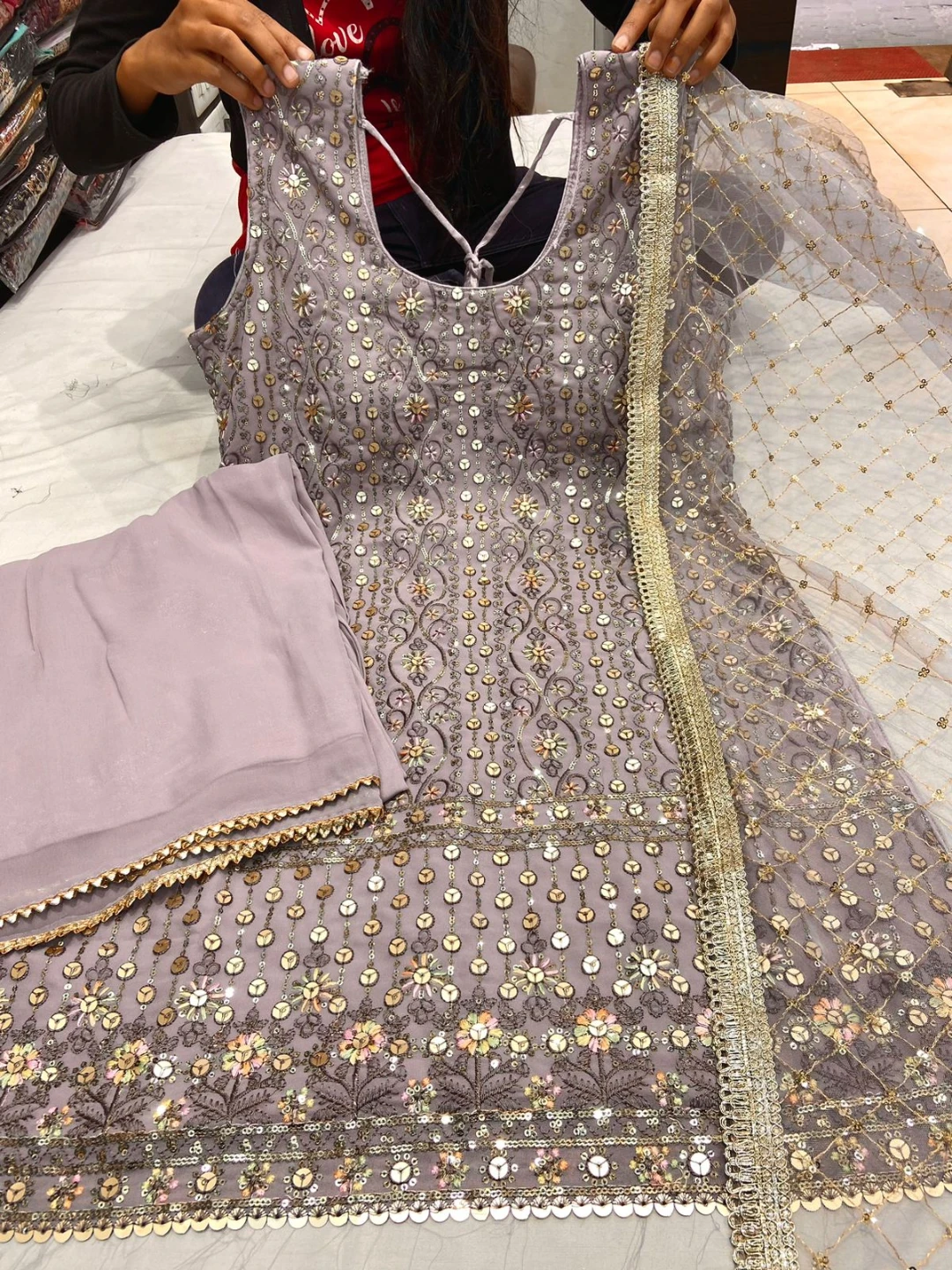 Embroidered Sharara