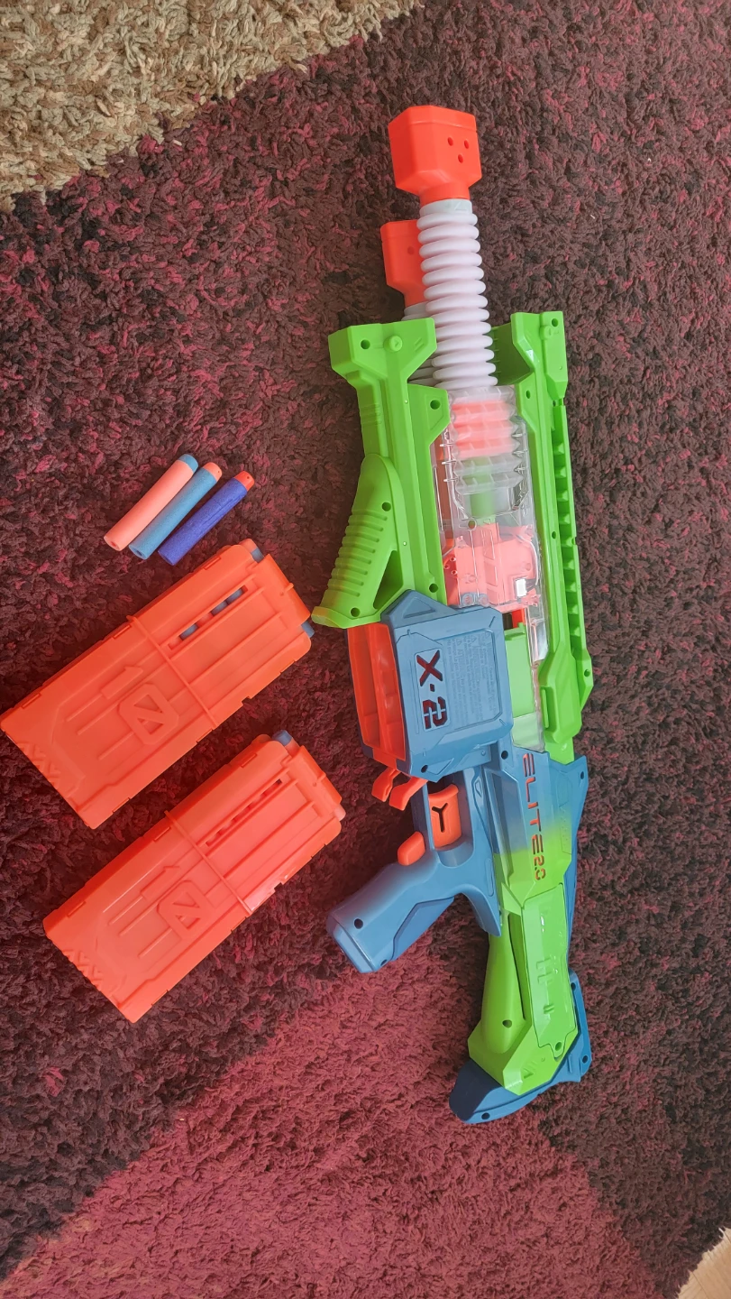 Nerf Elite 2.0 Commander RD-6 Blaster with 2 Magazines and Darts - photo 2